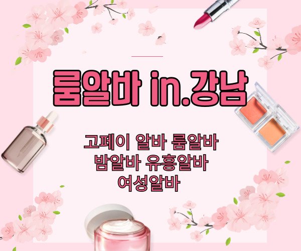 강남룸알바 인 강남